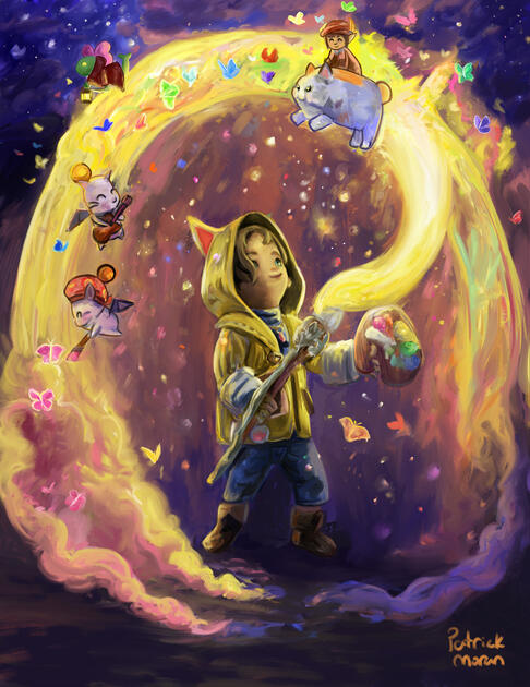 Krile, Pictomancer (January 2024)