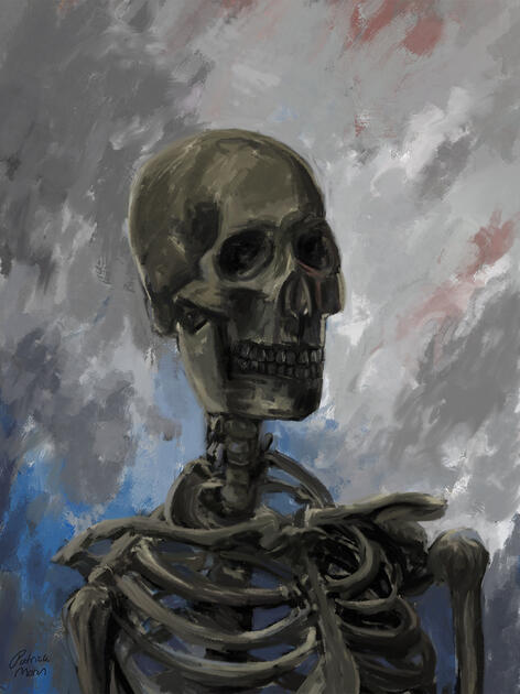 Portrait of a Skeleton (October 2023)
