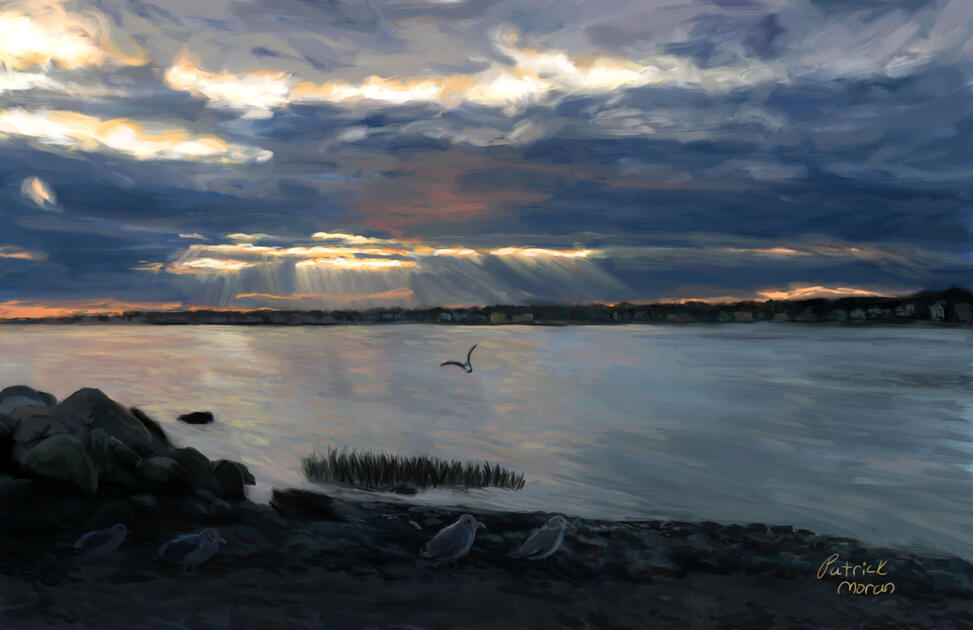 Gulf Beach, Milford, CT (January 2024)