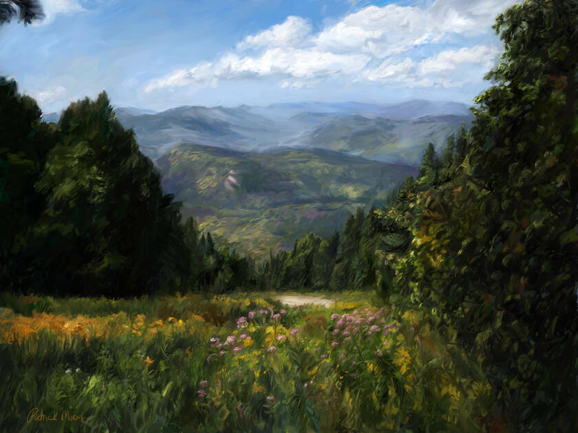 Pico Peak of the Green Mountains, Vermont (October 2025)