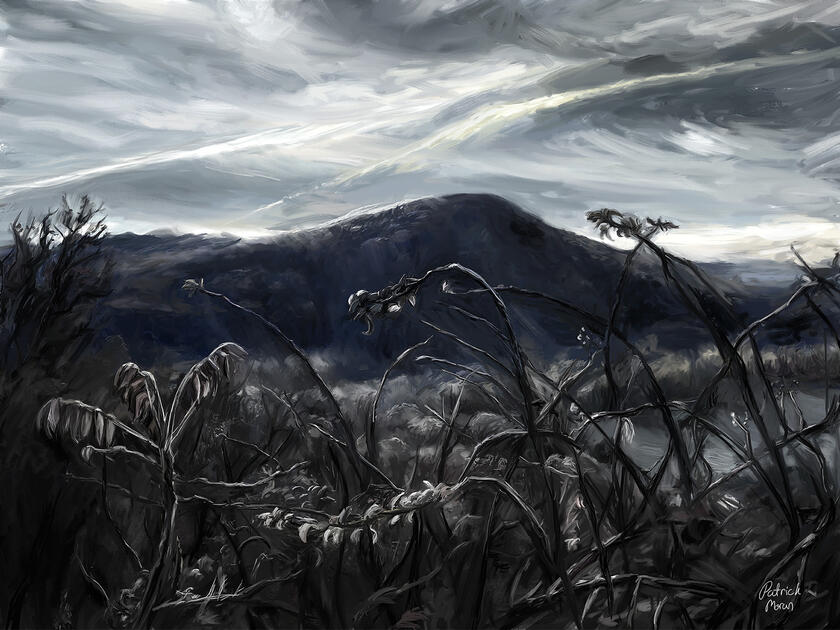 Mount Nonotuck via Mount Holyoke. Hadley, Massachusetts. (April 2025)